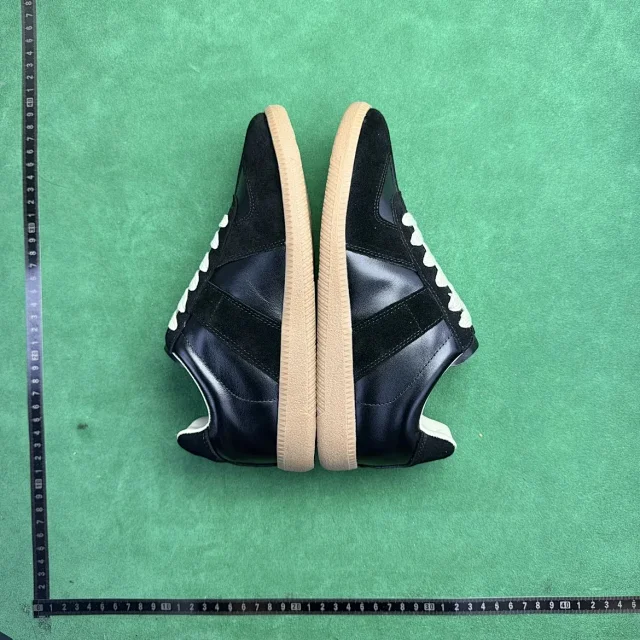 Unbranded Sneakers TT6 low-top leather lace-up with suede overlays product detail image 66