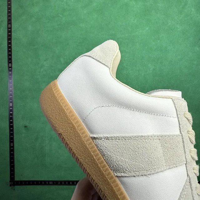 Unbranded Sneakers TT6 low-top leather lace-up with suede overlays product detail image 35
