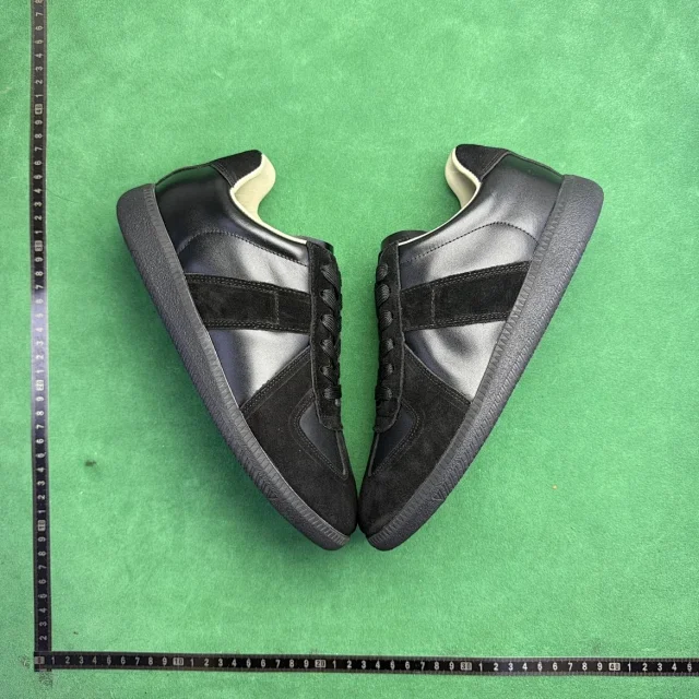 Unbranded Sneakers TT6 low-top leather lace-up with suede overlays product detail image 20