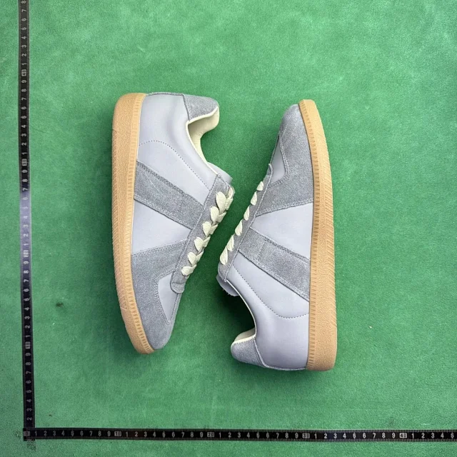 Unbranded Sneakers TT6 low-top leather lace-up with suede overlays product detail image 41