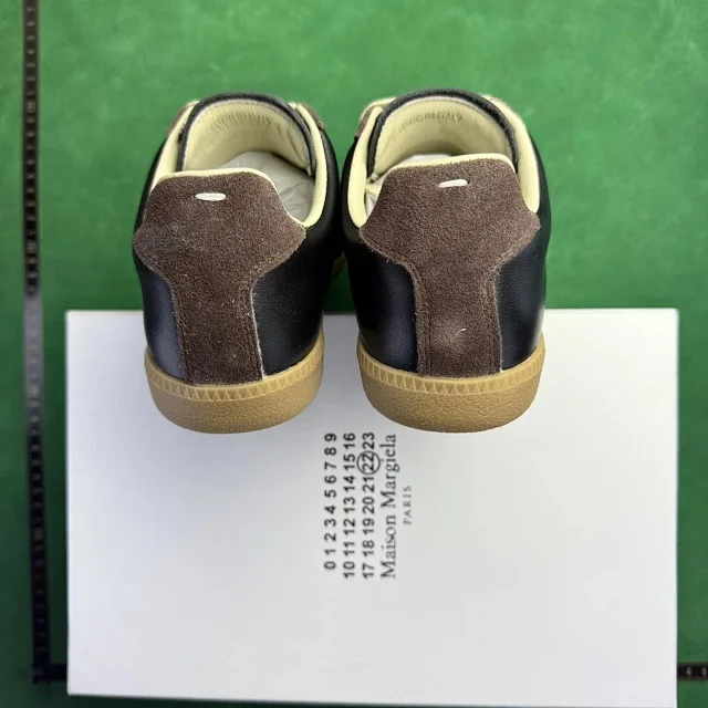 Unbranded Sneakers TT6 low-top leather lace-up with suede overlays product detail image 63