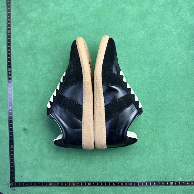 Unbranded Sneakers TT6 low-top leather lace-up with suede overlays product detail image 68