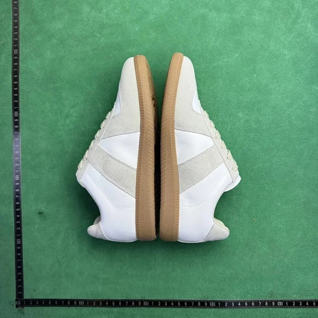 Unbranded Sneakers TT6 low-top leather lace-up with suede overlays product detail image 28