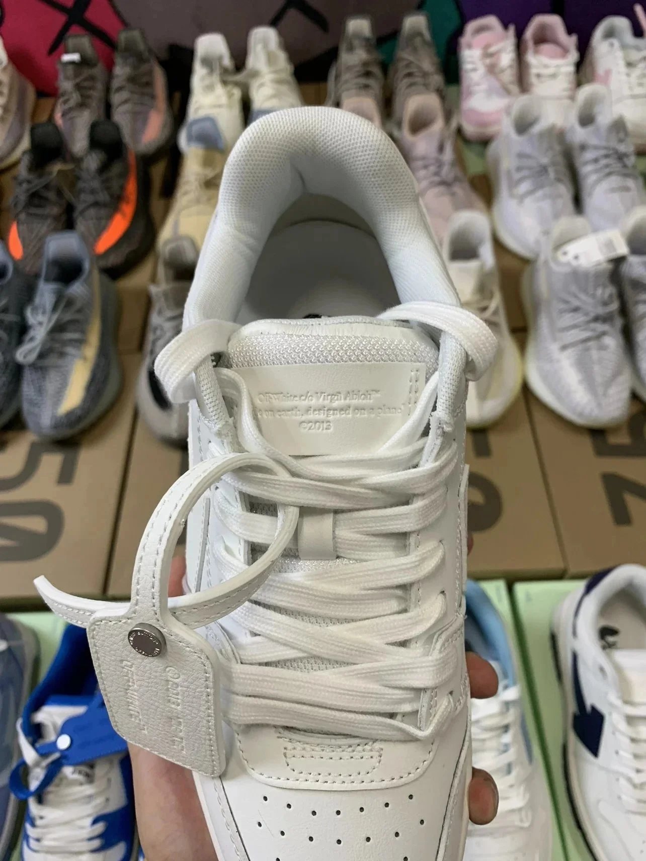 Unbranded Sneakers Low-top arrow-panel with graphic side print image 11