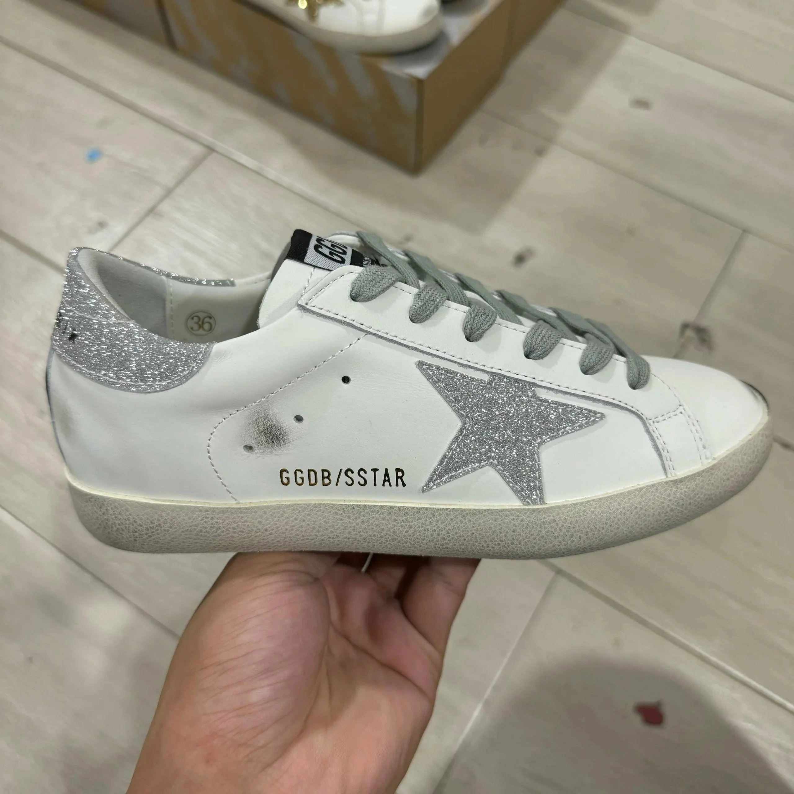 Golden Goose Sneakers Super-Star low-top star image 12