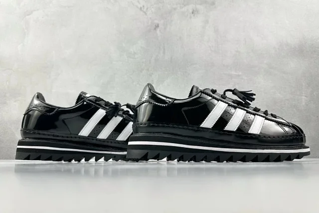 Unbranded Sneakers Low-Top Three-Stripe Platform with Sawtooth Sole product detail image 25