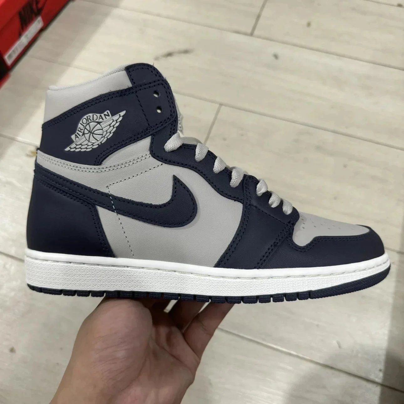 Jordan Sneakers High-Top Leather Lace-Up image 9