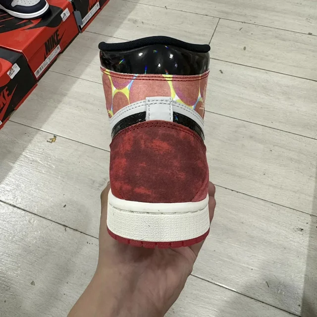 Jordan Sneakers High-Top Leather Lace-Up product detail image 11