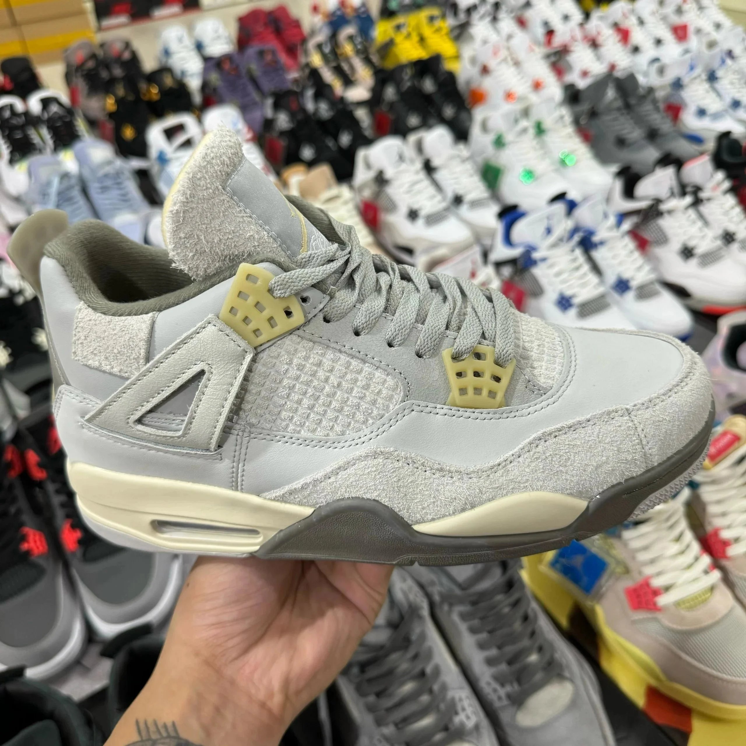 Jordan Sneakers Air 4 — Gray Rabbit