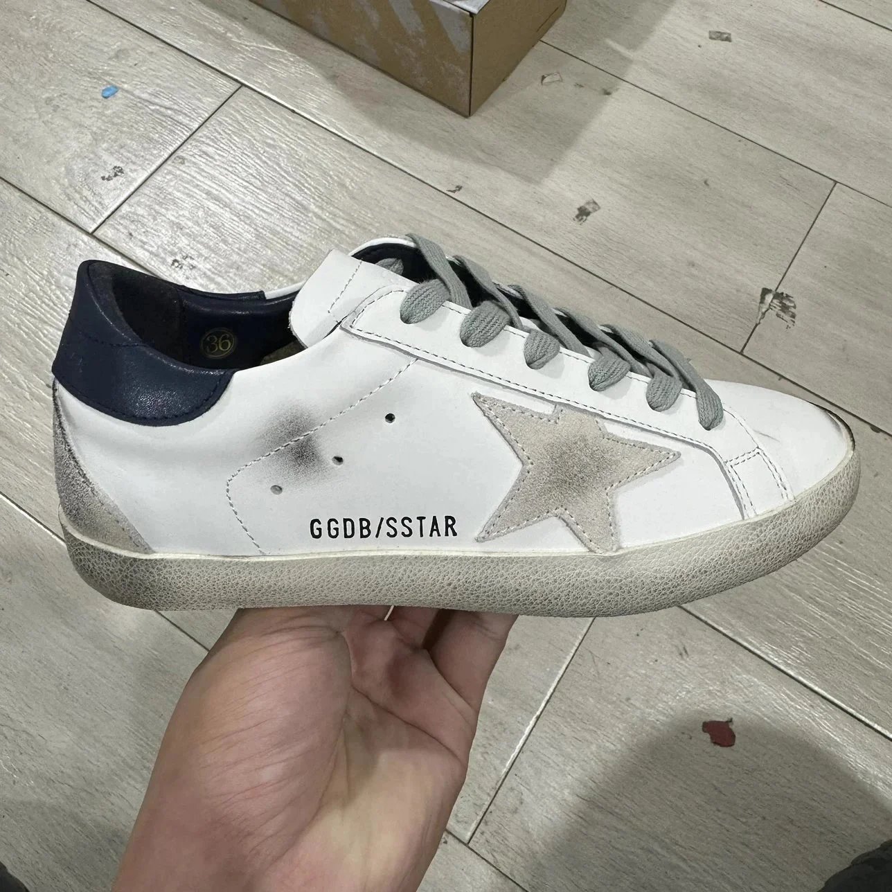 Golden Goose Sneakers Super-Star low-top star image 7