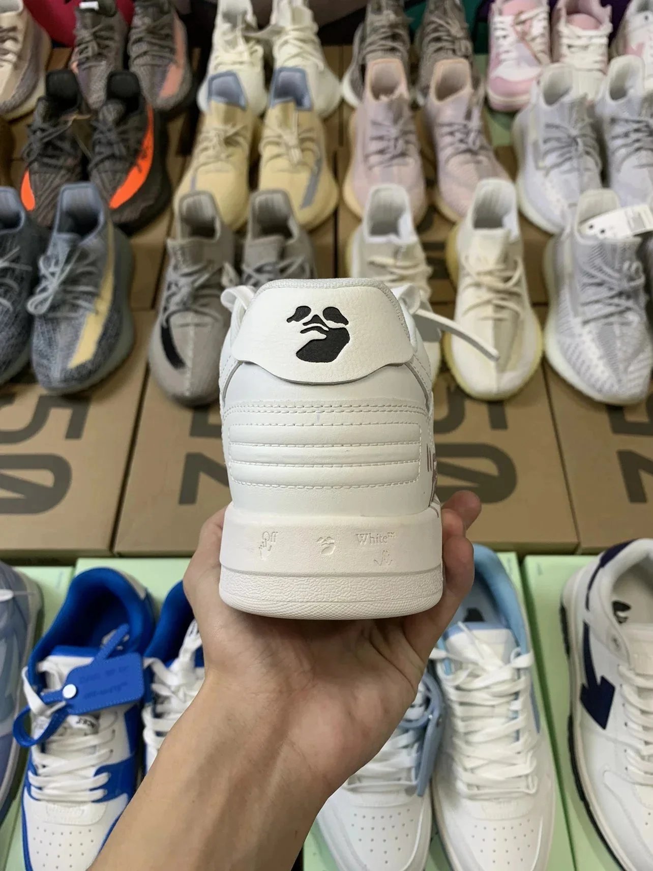 Unbranded Sneakers Low-top arrow-panel with graphic side print image 5