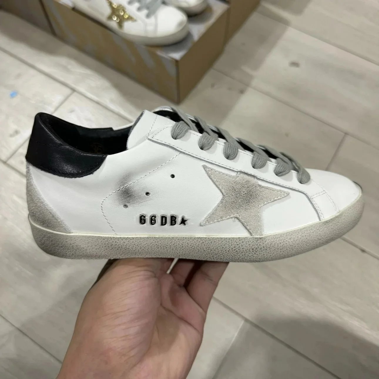 Golden Goose Sneakers Super-Star low-top star image 8