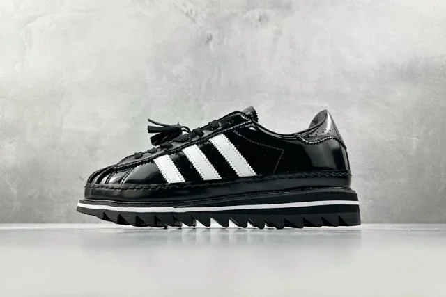 Unbranded Sneakers Low-Top Three-Stripe Platform with Sawtooth Sole product detail image 20