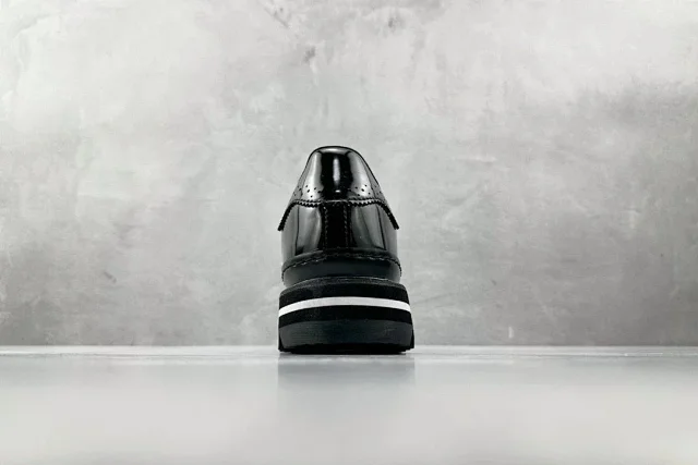 Unbranded Sneakers Low-Top Three-Stripe Platform with Sawtooth Sole product detail image 28