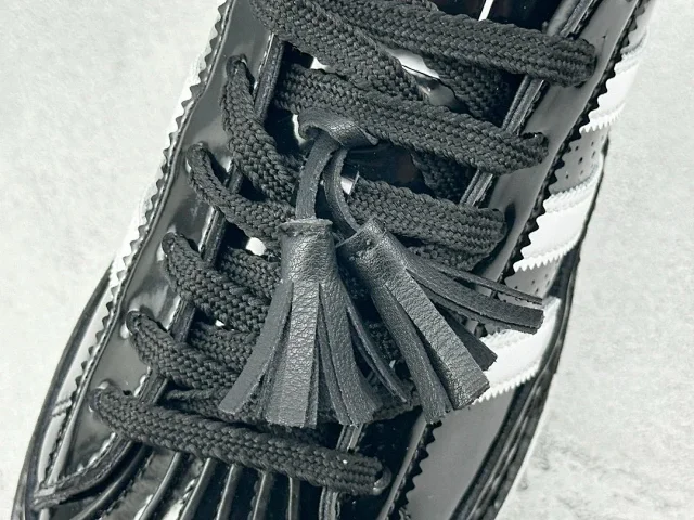 Unbranded Sneakers Low-Top Three-Stripe Platform with Sawtooth Sole product detail image 36