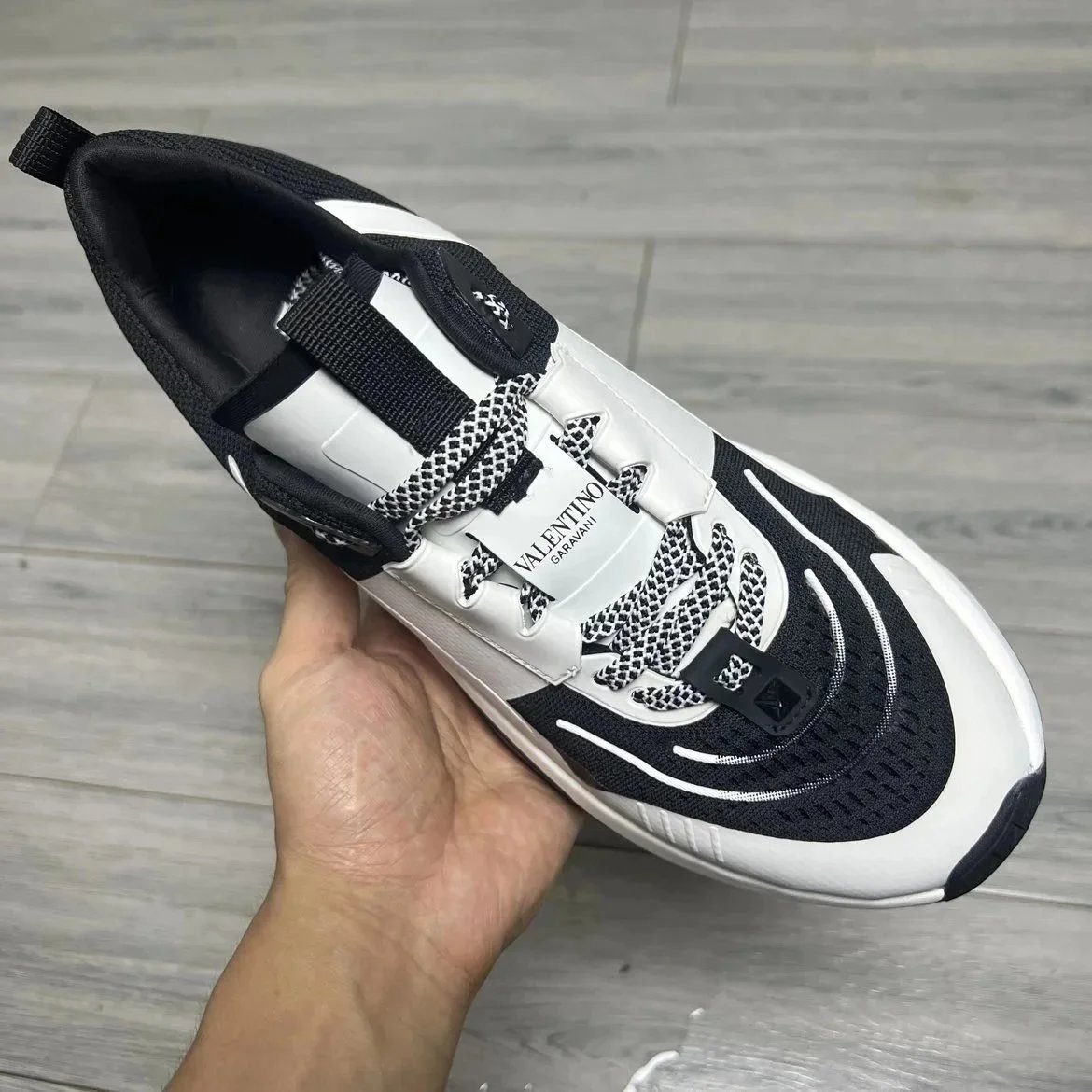 Valentino Sneakers Chunky knit lace-up image 6