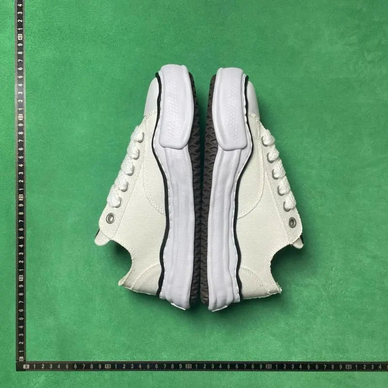 MMY BLAKEY Sneakers Low-Top Wavy-Sole Lace-Up — No. 23, 1970s White, A01FW702