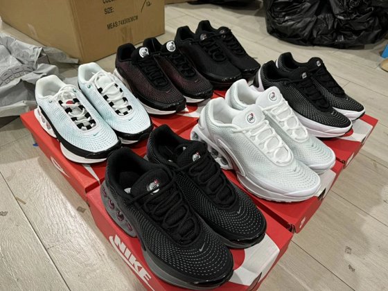 Max Dn Comfortable, Versatile, Anti slip, Wear resistant Low cut Running Shoes Silver Black Red Black Green Black Purple Black White Casual Sports Board Shoes Couple Shoes