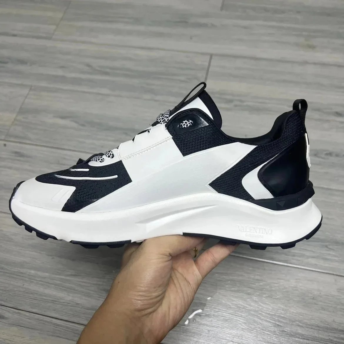Valentino Sneakers Chunky knit lace-up image 4