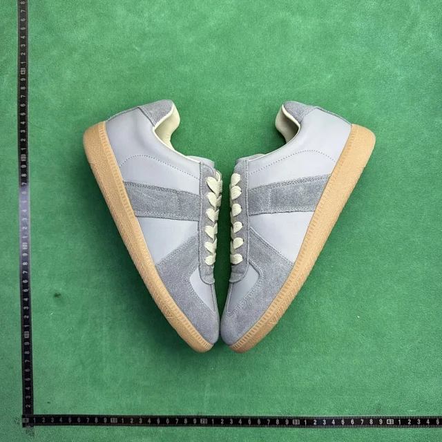 Unbranded Sneakers TT6 low-top leather lace-up with suede overlays product detail image 39
