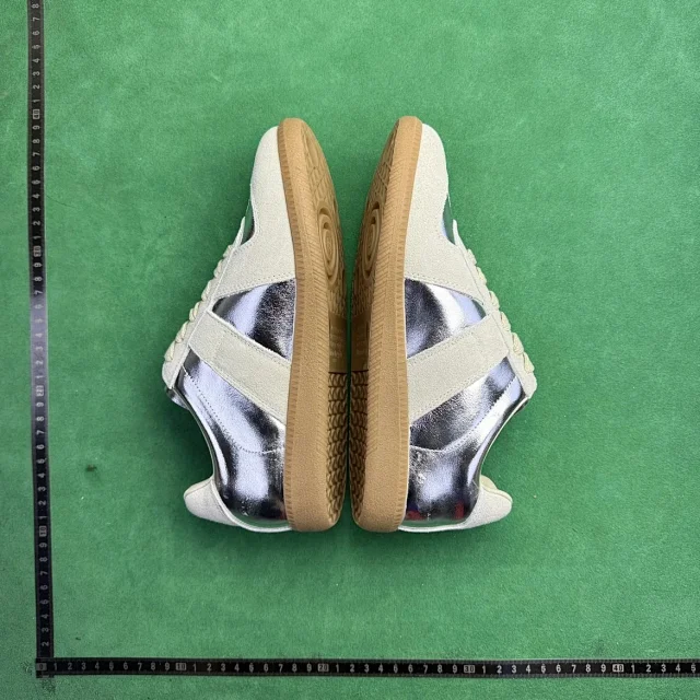 Unbranded Sneakers TT6 low-top leather lace-up with suede overlays product detail image 48