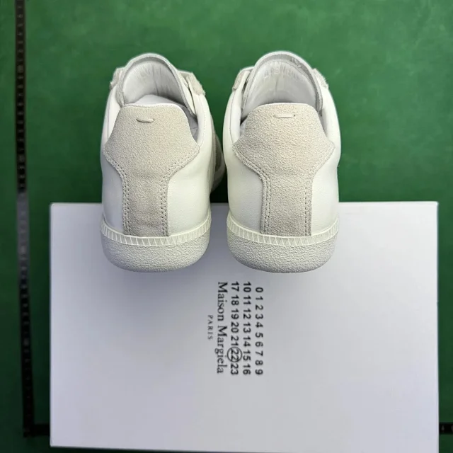 Unbranded Sneakers TT6 low-top leather lace-up with suede overlays product detail image 9