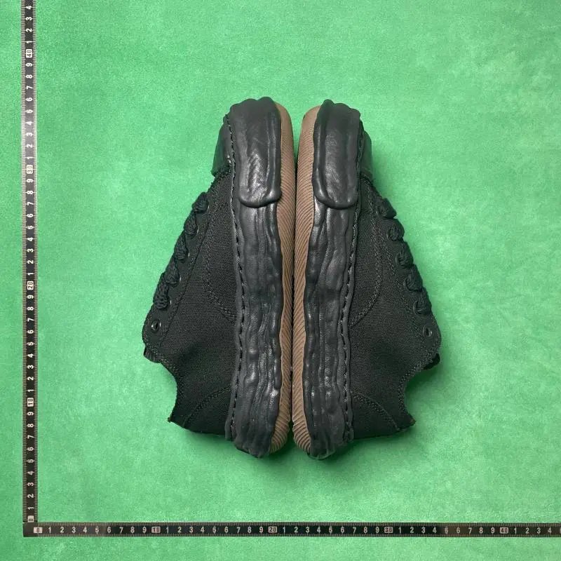 MMY BLAKEY Sneakers Low-Top Wavy-Sole Lace-Up — No. 15 Dissolving Black A11FW702