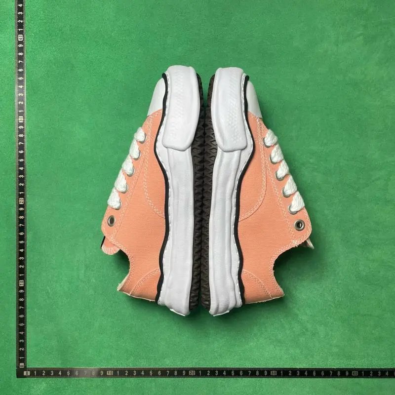 MMY BLAKEY Sneakers Low-Top Wavy-Sole Lace-Up — No. 7, 1970s Orange, A01FW702