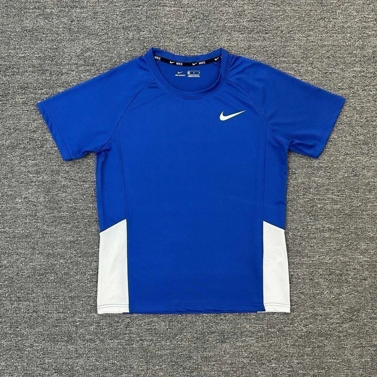 Blue Sunflower Short Sleeve