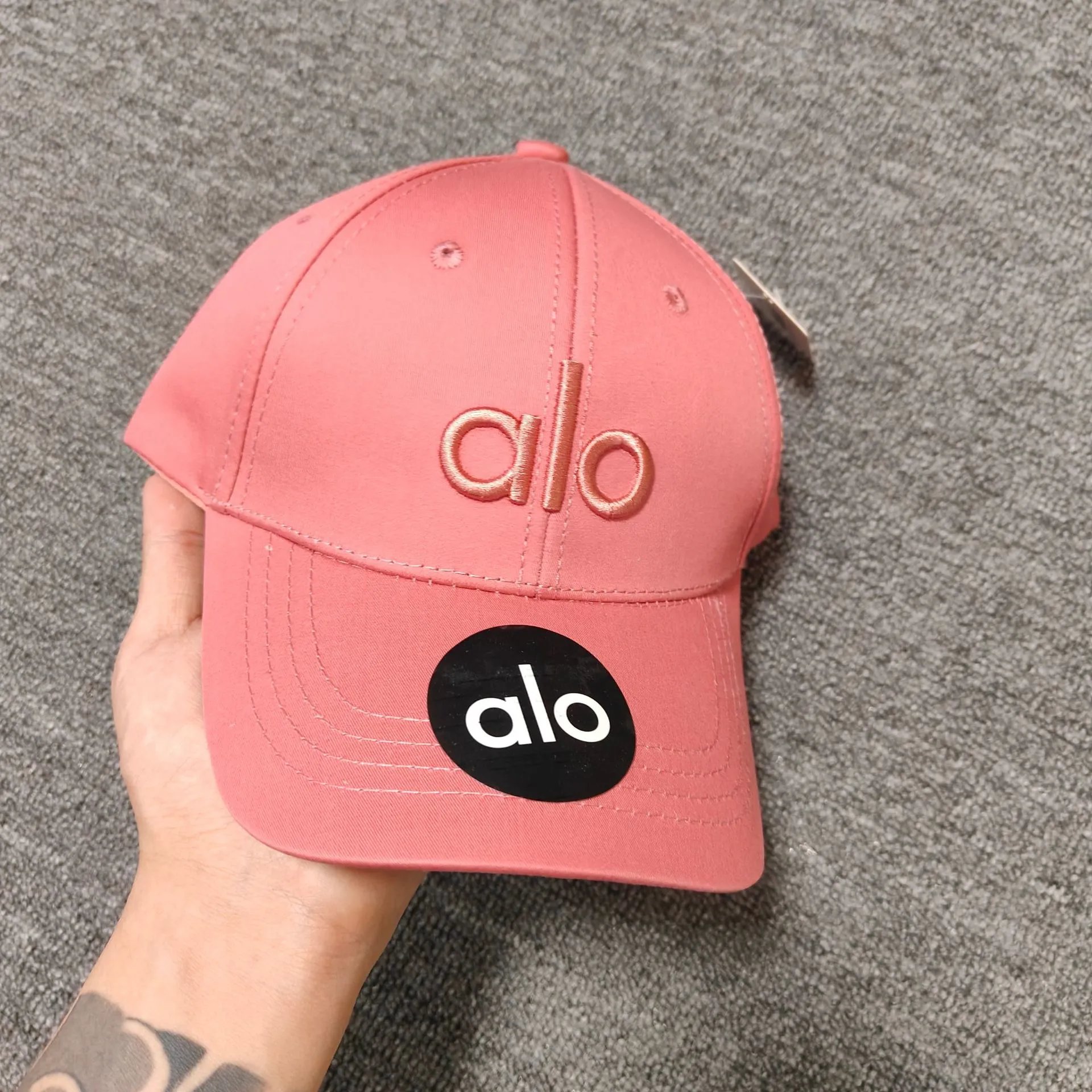 Alo Off-Duty Cap Pink