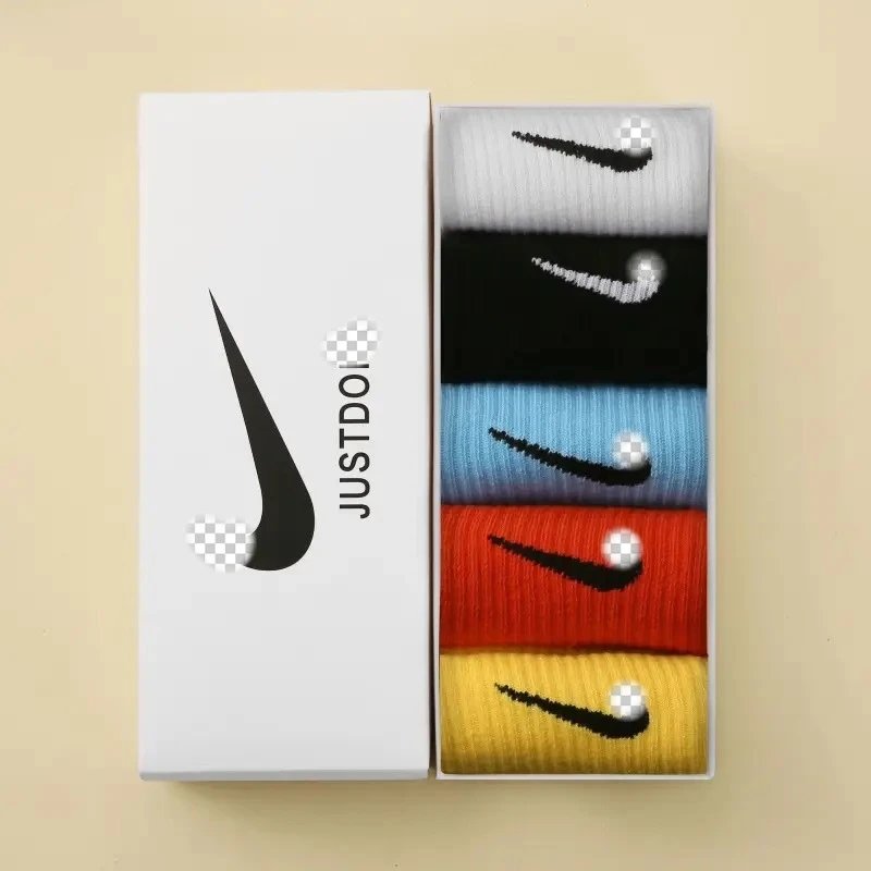 Gift box set [black+white+blue+yellow+orange]