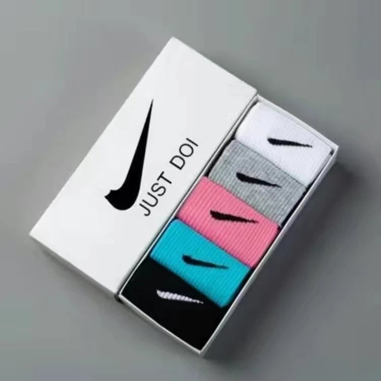 Gift box set [black+white+gray+pink+blue]