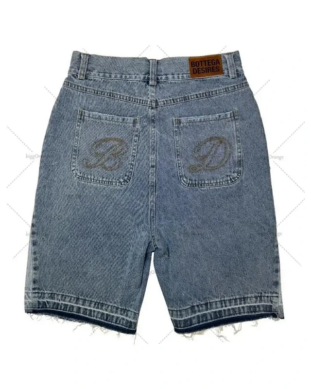Bottega Desires Shorts Distressed Denim product detail image 7