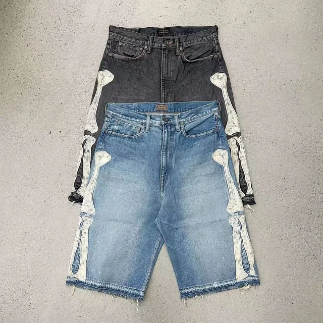 Bottega Desires Shorts Distressed Denim product detail image 12
