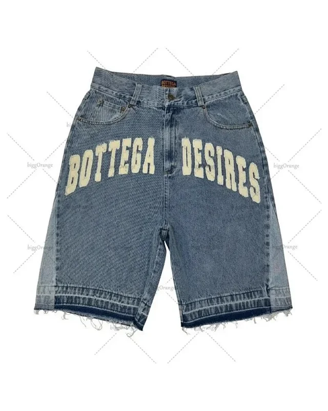 Bottega Desires Shorts Distressed Denim product detail image 3