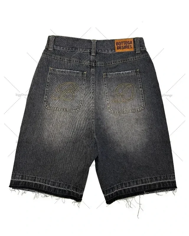 Bottega Desires Shorts Distressed Denim product detail image 11