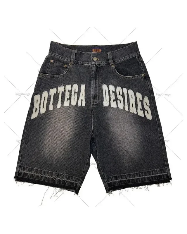 Bottega Desires Shorts Distressed Denim product detail image 4