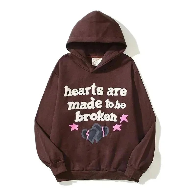 Broken Planet Hearts Are Made To Be Broken Sweater Brown