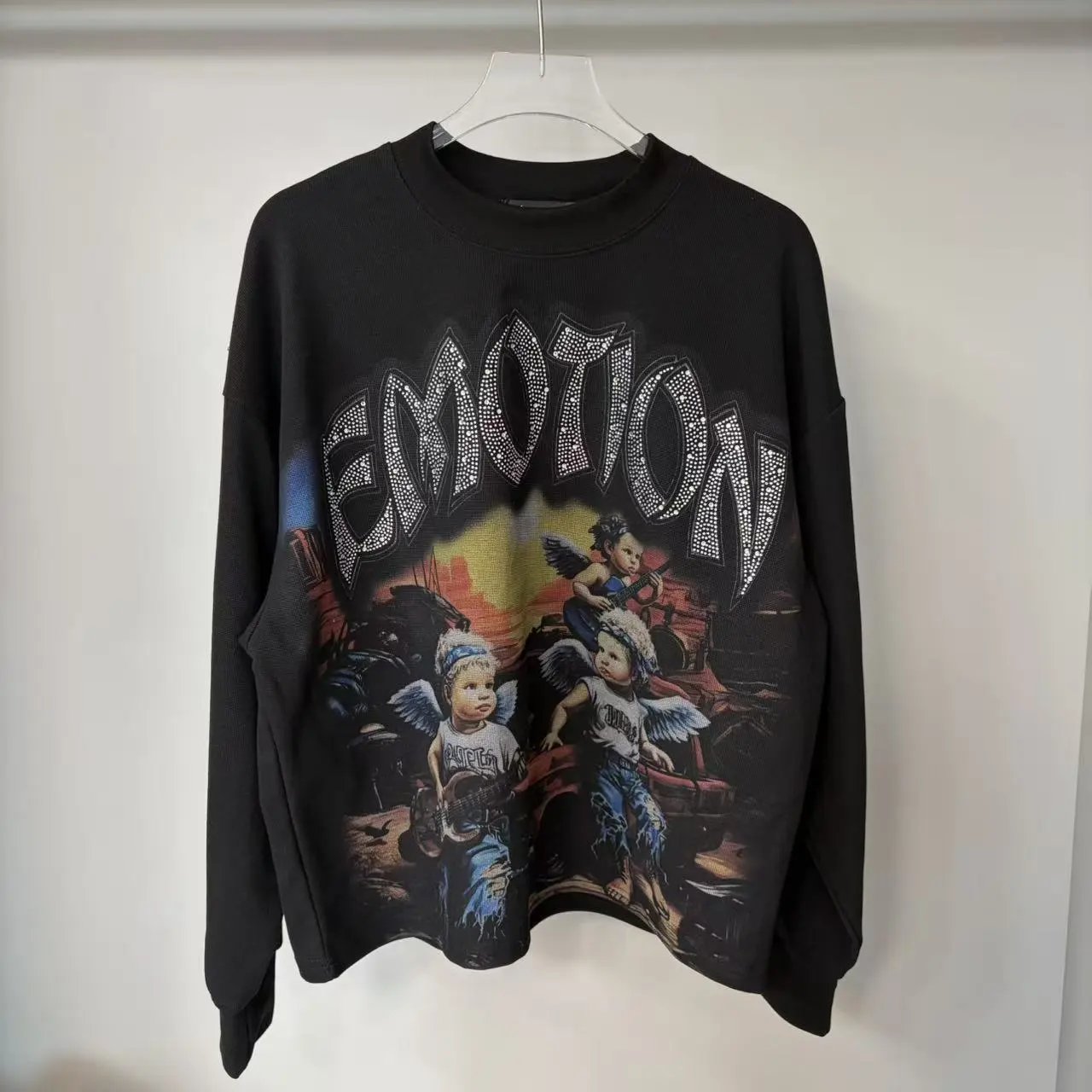 Hellstar Crewneck Sweater Black