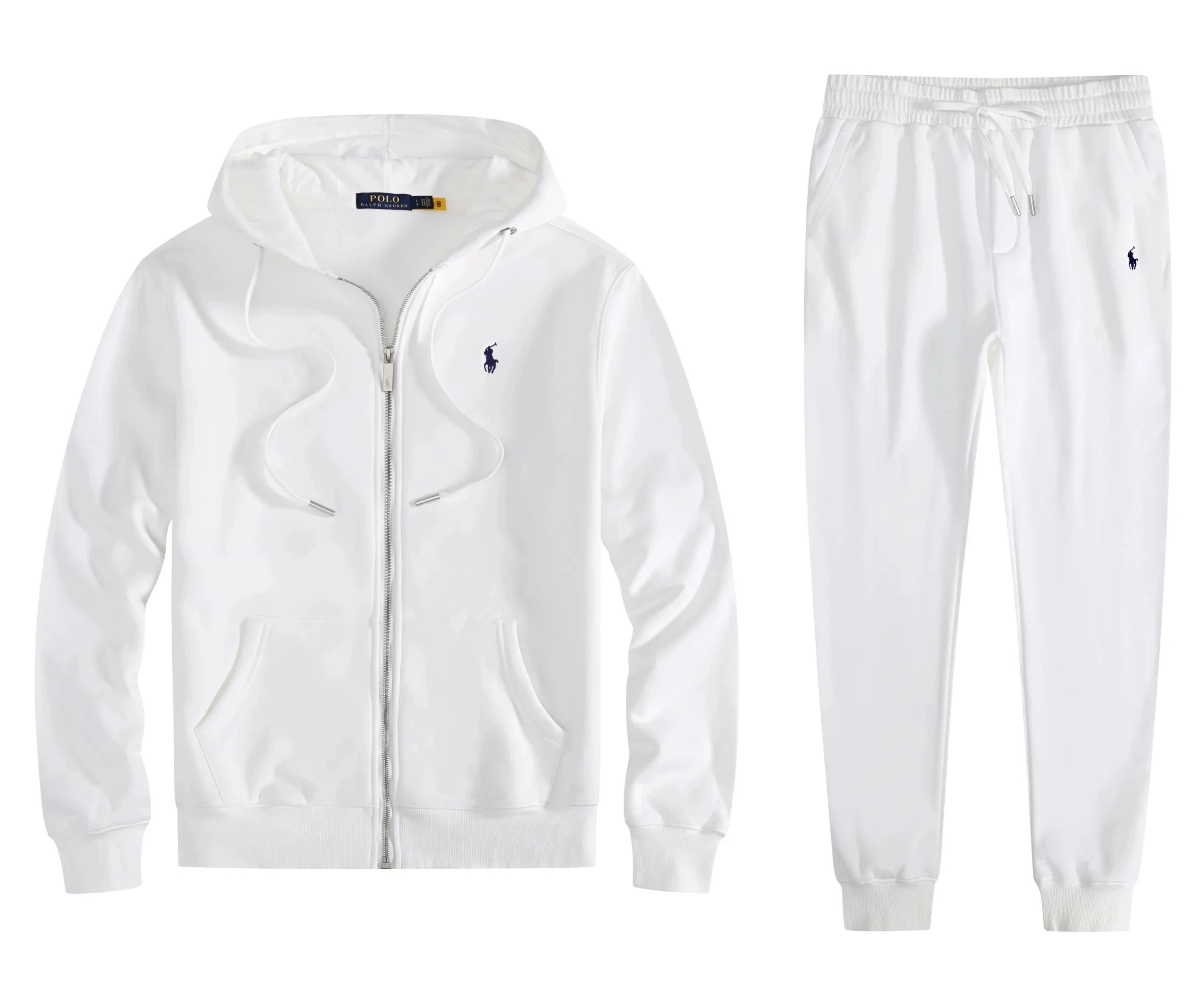 white suit