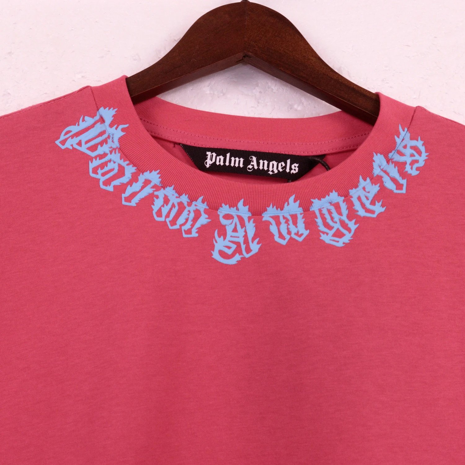 Palm Angels Palm Trees Flame Graphic Black T-Shirt - 4