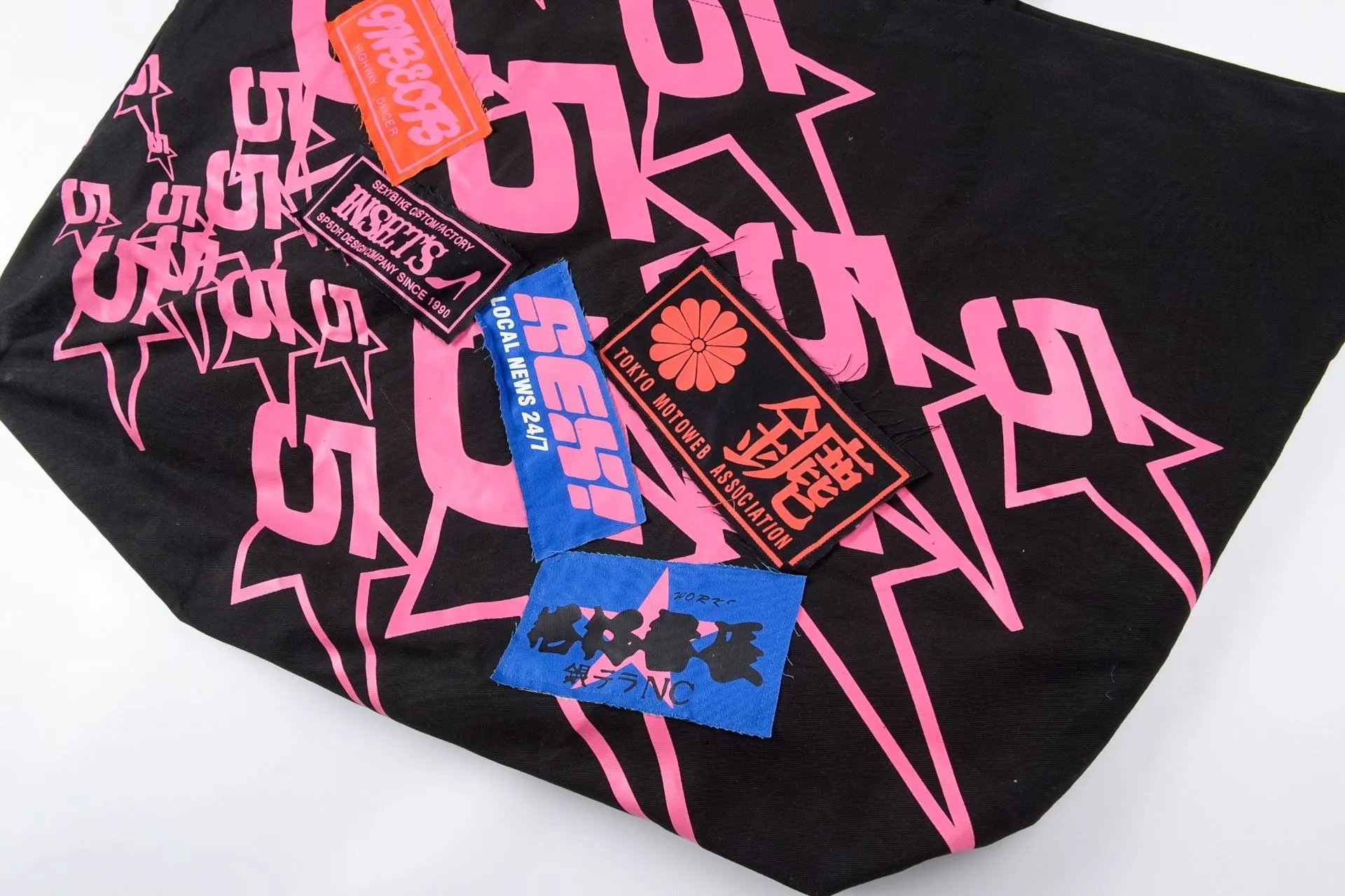 Cactus Jack x Astro Patchwork Black Casual Backpack - 9