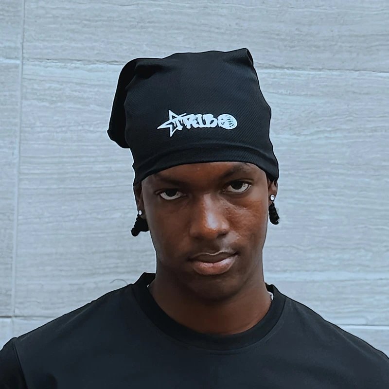 Design Music Note Beanie White / Black Hats - 14