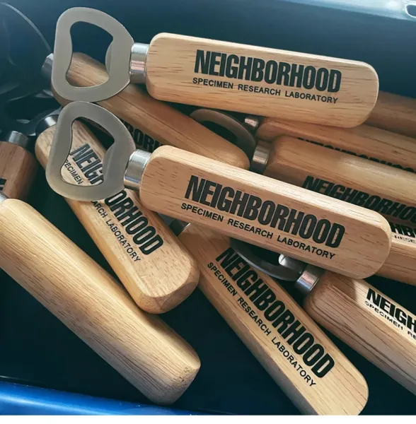 Design Neighborhood Specimen Research Laboratory Wood Bottle Opener Accessories - 4