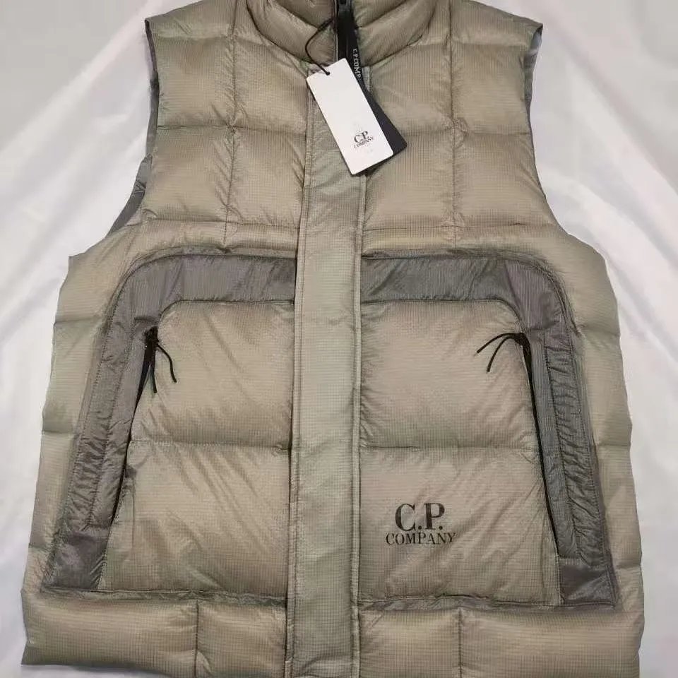 C.P. Company Beige Puffer Vest