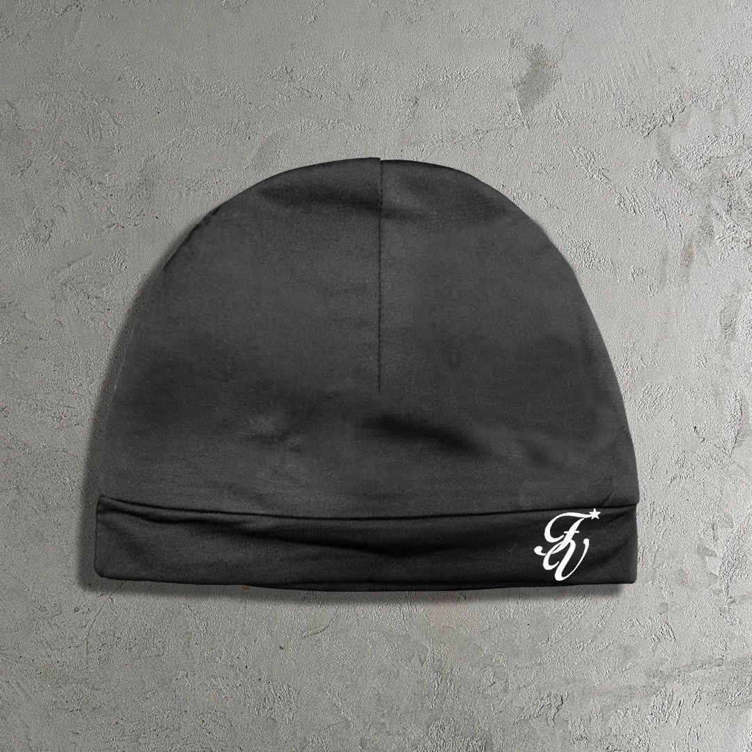 Design Music Note Beanie White / Black Hats - 24