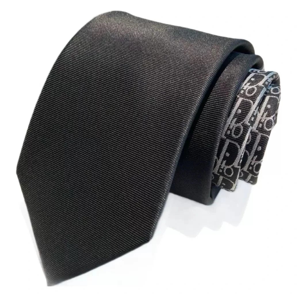 Dior Black Silk Tie