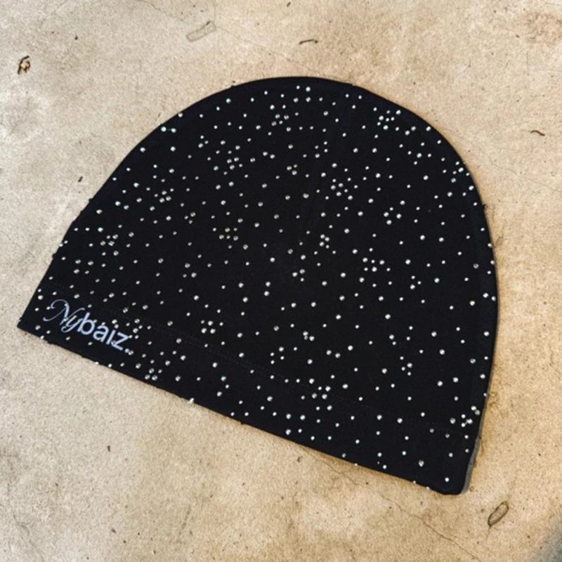 Design Music Note Beanie White / Black Hats - 19