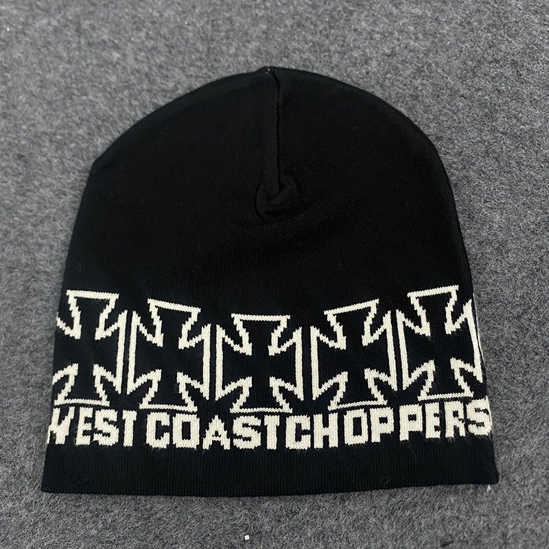 Design Music Note Beanie White / Black Hats - 27