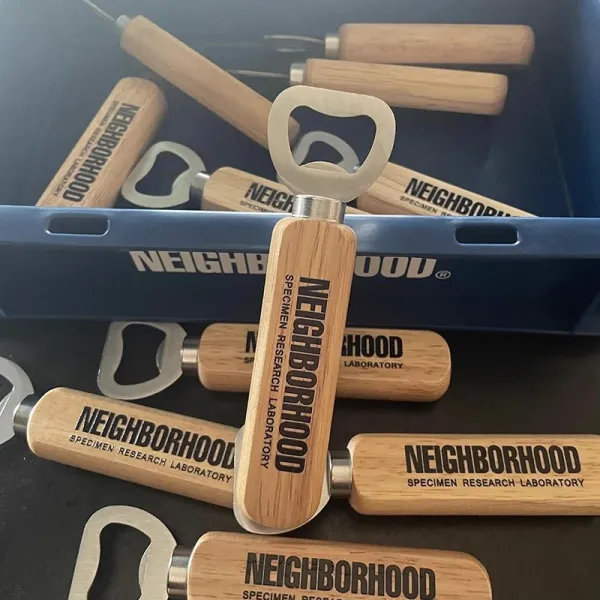 Design Neighborhood Specimen Research Laboratory Wood Bottle Opener Accessories - 1